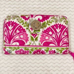 Vera Bradley Clutch Wallet in Julep Tulip